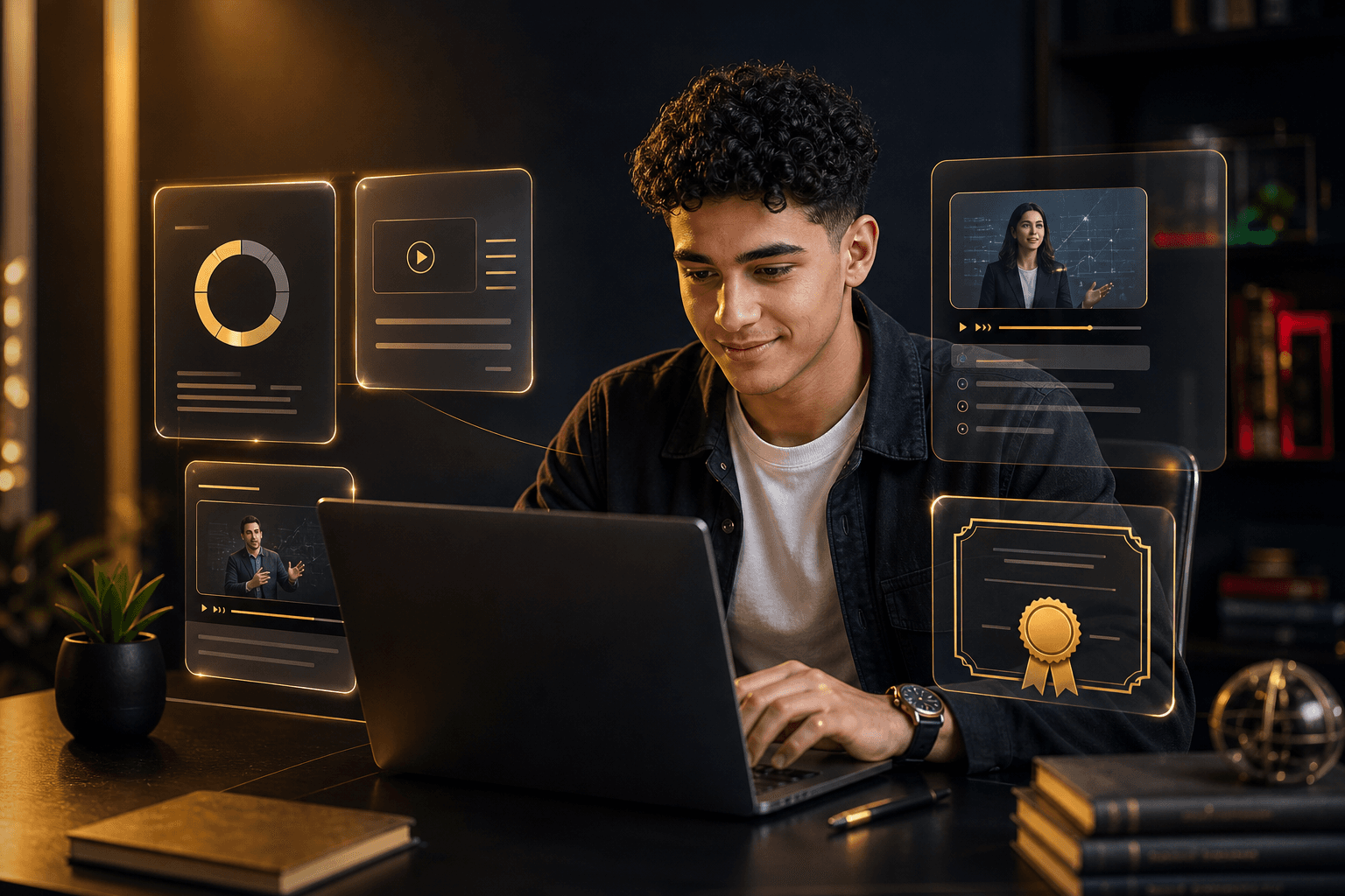 Elite DZ — تعلم أونلاين مع دروس مباشرة وشهادات رقمية